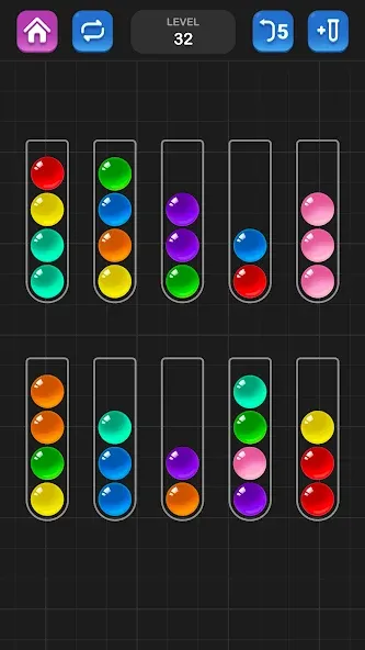 Скачать взломанную Ball Sort Puzzle — Color Game  [МОД Много монет] — стабильная версия apk на Андроид screen 4