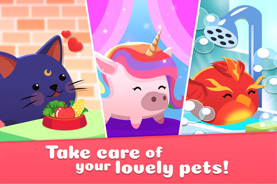 Скачать взлом Animal Rescue: Pet Shop Story (Анимал Рескью)  [МОД Много денег] — стабильная версия apk на Андроид screen 2
