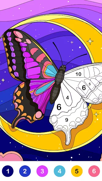 Скачать взломанную Tap Color Pro: Color By Number (Тап Колор Про)  [МОД Unlocked] — полная версия apk на Андроид screen 4