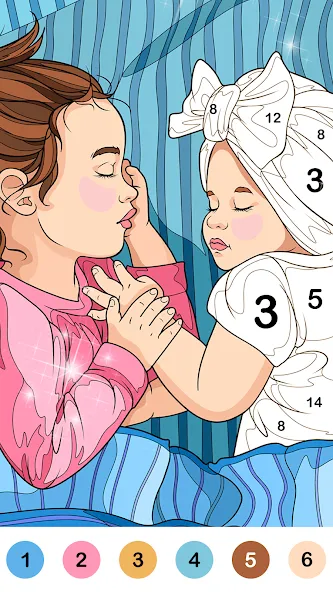 Скачать взломанную Tap Color Pro: Color By Number (Тап Колор Про)  [МОД Unlocked] — полная версия apk на Андроид screen 5
