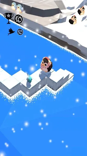 Скачать взлом Lost Penguin — Endless Journey (Лост Пенгвин)  [МОД Бесконечные монеты] — последняя версия apk на Андроид screen 3