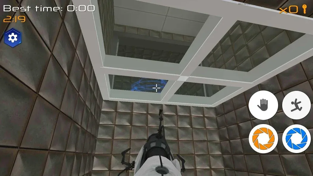 Скачать взлом Portal Maze 2 game 3D aperture  [МОД Бесконечные монеты] — полная версия apk на Андроид screen 2