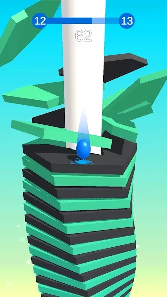 Скачать взлом Stack Ball — Crash Platforms (Стэк Болл)  [МОД Menu] — стабильная версия apk на Андроид screen 5