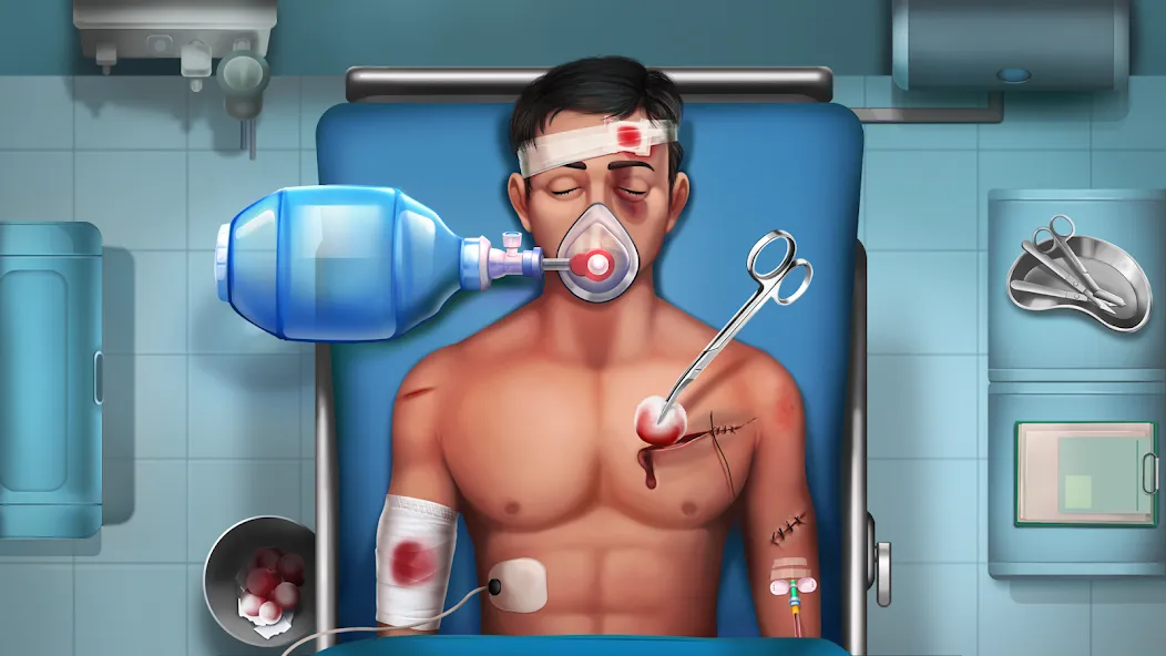 Скачать взломанную Doctor Hospital Games Offline  [МОД Unlocked] — полная версия apk на Андроид screen 2
