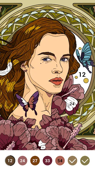 Скачать взлом Casual Color — Color by Number  [МОД Бесконечные монеты] — стабильная версия apk на Андроид screen 1