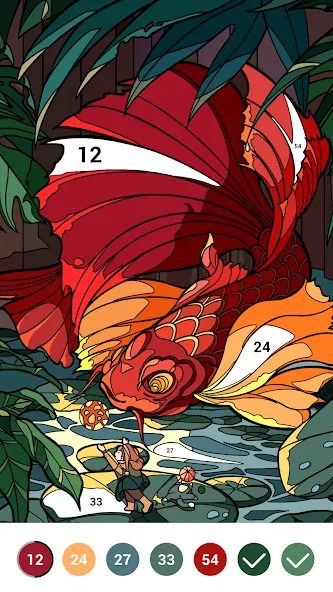 Скачать взлом Casual Color — Color by Number  [МОД Бесконечные монеты] — стабильная версия apk на Андроид screen 5