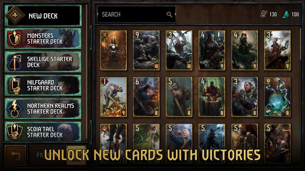 Взломанная GWENT: The Witcher Card Game  [МОД Бесконечные деньги] — полная версия apk на Андроид screen 4