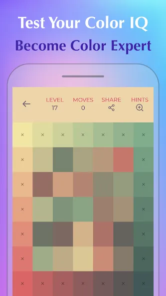 Скачать взломанную Color Puzzle:Offline Hue Games  [МОД Unlocked] — последняя версия apk на Андроид screen 2