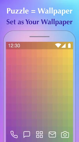 Скачать взломанную Color Puzzle:Offline Hue Games  [МОД Unlocked] — последняя версия apk на Андроид screen 3