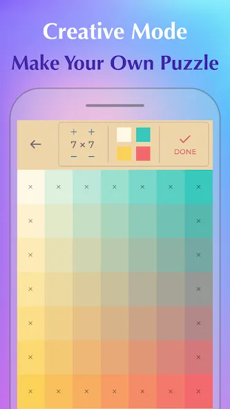 Скачать взломанную Color Puzzle:Offline Hue Games  [МОД Unlocked] — последняя версия apk на Андроид screen 4