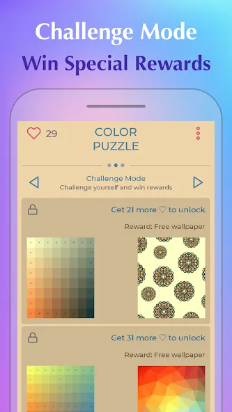 Скачать взломанную Color Puzzle:Offline Hue Games  [МОД Unlocked] — последняя версия apk на Андроид screen 5
