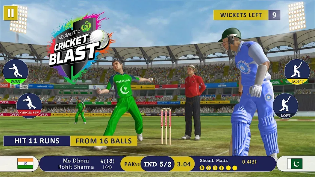 Скачать взлом World Cricket Games Offline  [МОД Menu] — полная версия apk на Андроид screen 2