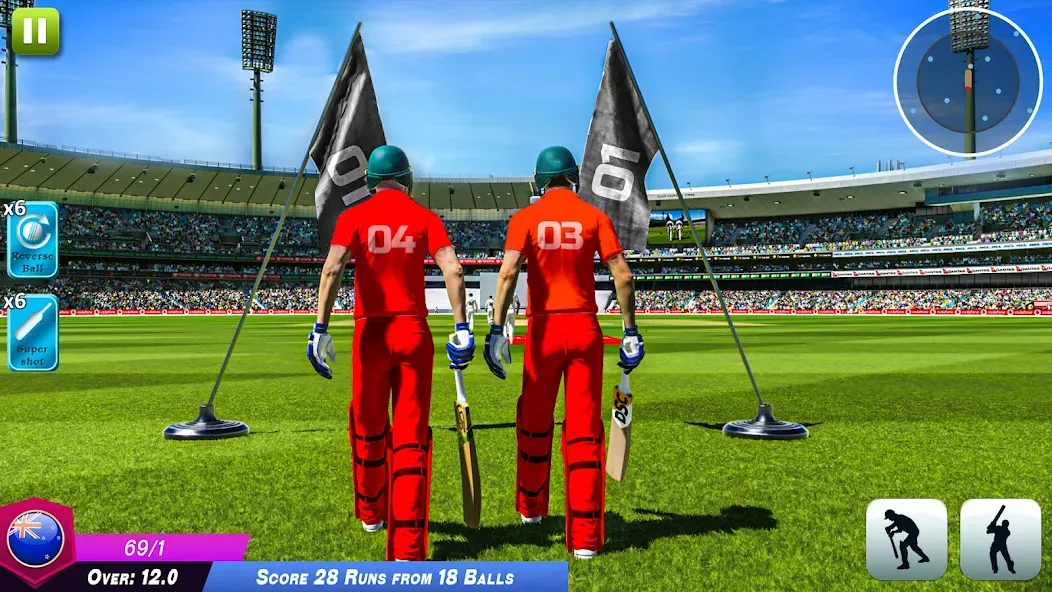 Скачать взлом World Cricket Games Offline  [МОД Menu] — полная версия apk на Андроид screen 5