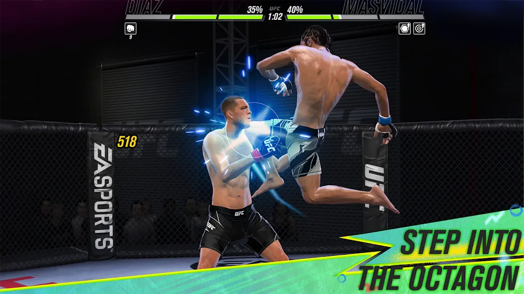Скачать взлом EA SPORTS™ UFC® Mobile 2 (ИА СПОРТС УФЦ 2)  [МОД Бесконечные монеты] — полная версия apk на Андроид screen 1