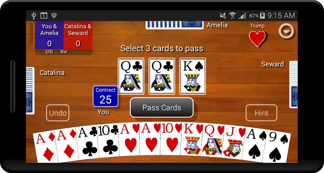 Скачать взлом Pinochle Classic (Пиночл Классик)  [МОД Mega Pack] — полная версия apk на Андроид screen 5