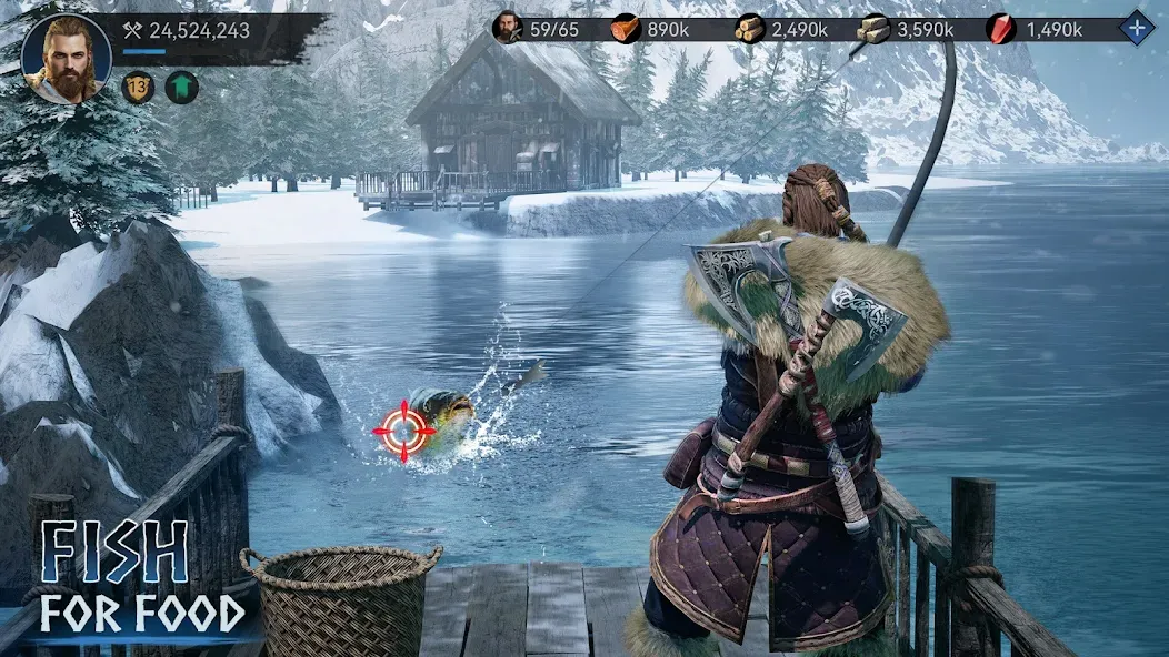 Скачать взломанную Viking Rise: Valhalla (Викинг Райз)  [МОД Бесконечные монеты] — полная версия apk на Андроид screen 5