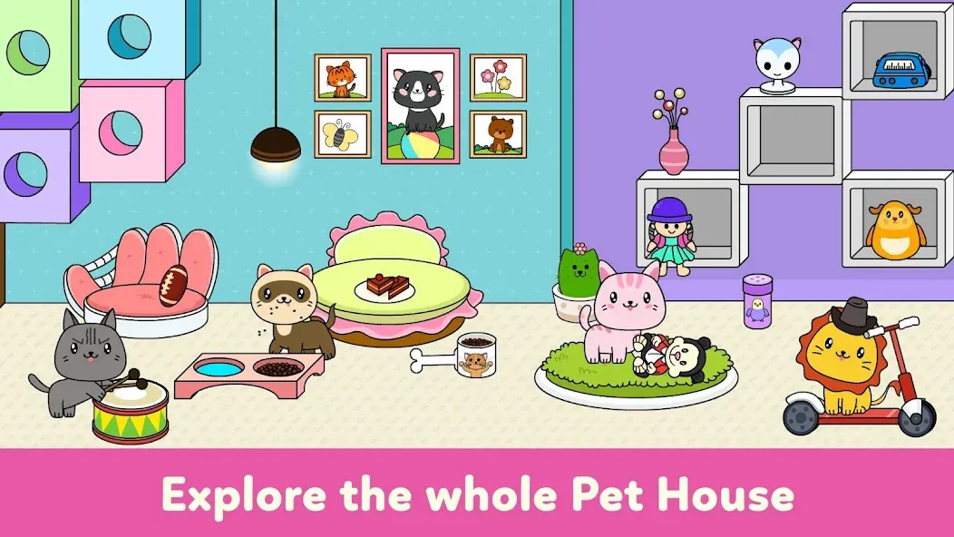 Скачать взлом Tizi Town — My Pet Daycare  [МОД Меню] — стабильная версия apk на Андроид screen 2