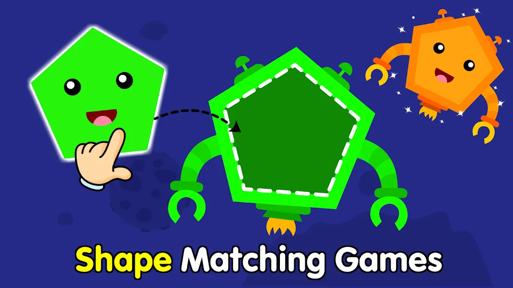 Взломанная Shapes & Colors Games for Kids  [МОД Unlimited Money] — последняя версия apk на Андроид screen 2