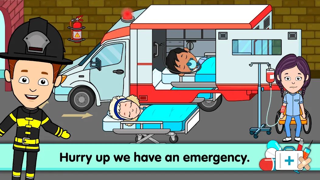 Взлом My Hospital Town Doctor Games  [МОД Много денег] — стабильная версия apk на Андроид screen 1