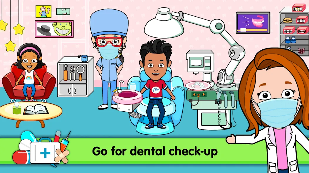 Взлом My Hospital Town Doctor Games  [МОД Много денег] — стабильная версия apk на Андроид screen 3