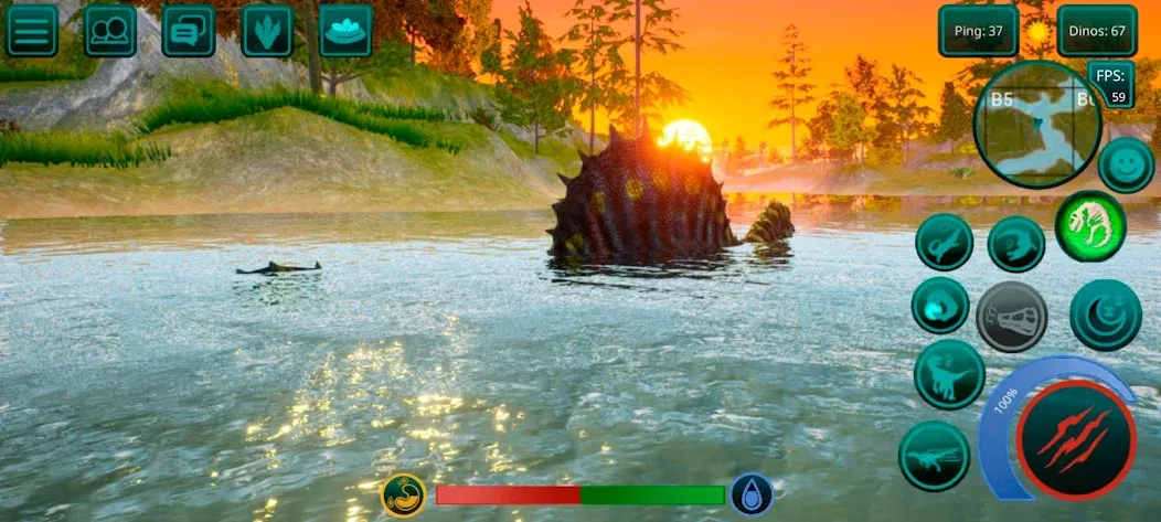 Взлом The Cursed Dinosaur Isle: Game  [МОД Все открыто] — стабильная версия apk на Андроид screen 3