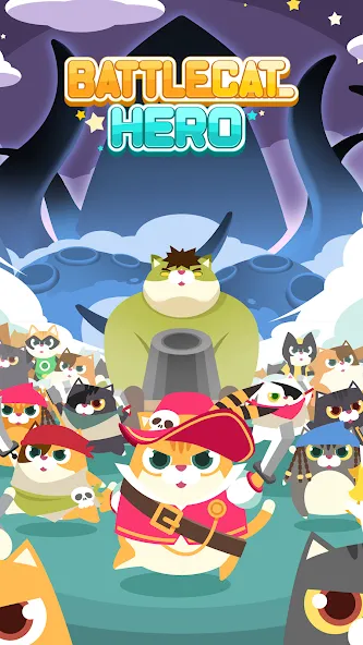 Взломанная Battle Cat Hero (Баттл Кэт Герой)  [МОД Меню] — стабильная версия apk на Андроид screen 1