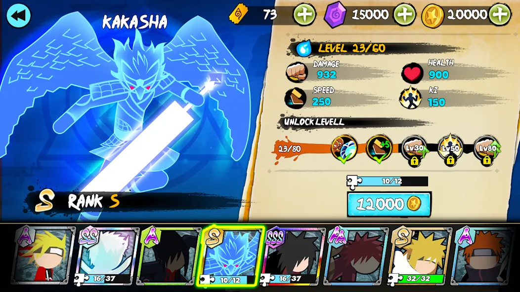 Скачать взлом Stick Ninja Fight (Стикман Ниндзя Файт)  [МОД Menu] — стабильная версия apk на Андроид screen 4