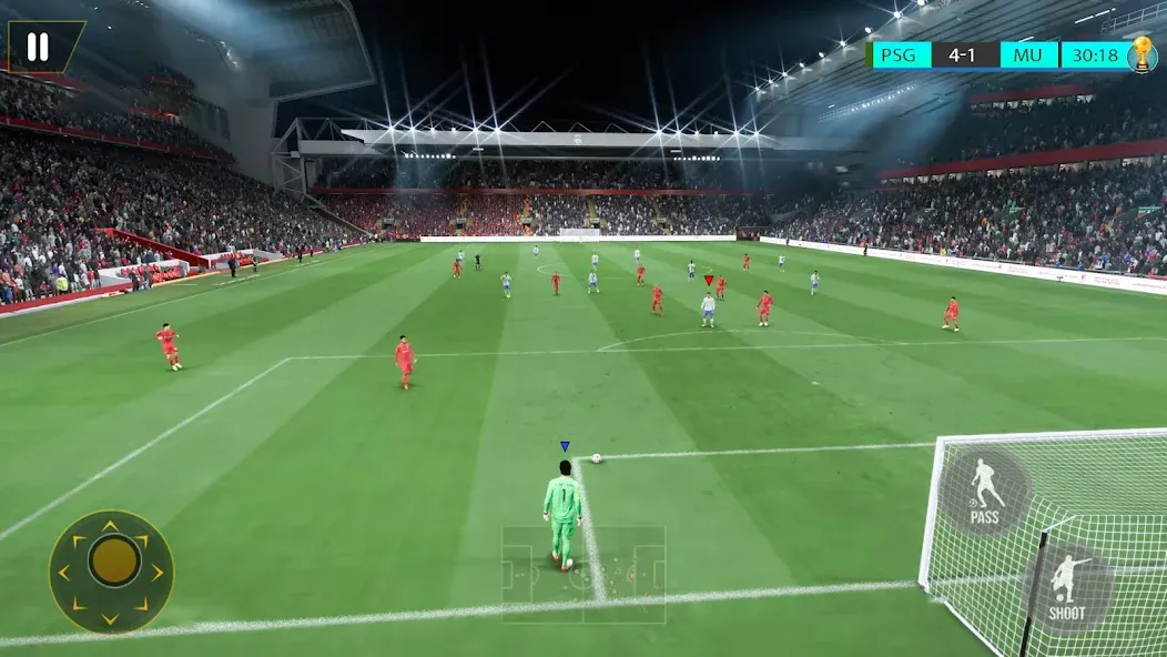 Скачать взломанную World football 2024 offline  [МОД Unlimited Money] — последняя версия apk на Андроид screen 3