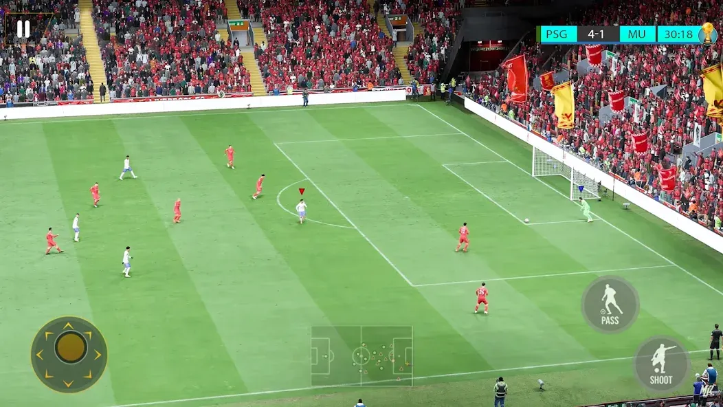 Скачать взломанную World football 2024 offline  [МОД Unlimited Money] — последняя версия apk на Андроид screen 5