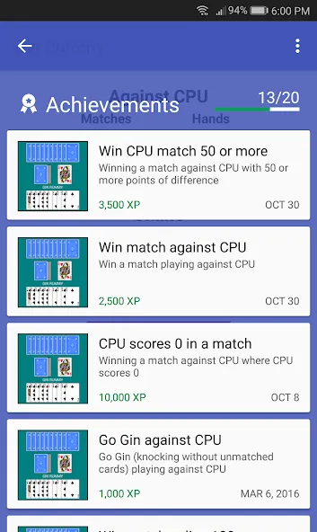 Взломанная Gin Rummy (Джин Рамми)  [МОД Меню] — последняя версия apk на Андроид screen 5