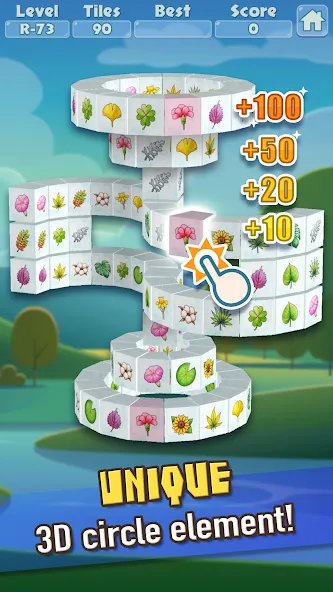 Взлом 3D Mahjong Triple Tile Match (Маджонг Трипл Плит Матч)  [МОД Все открыто] — последняя версия apk на Андроид screen 2