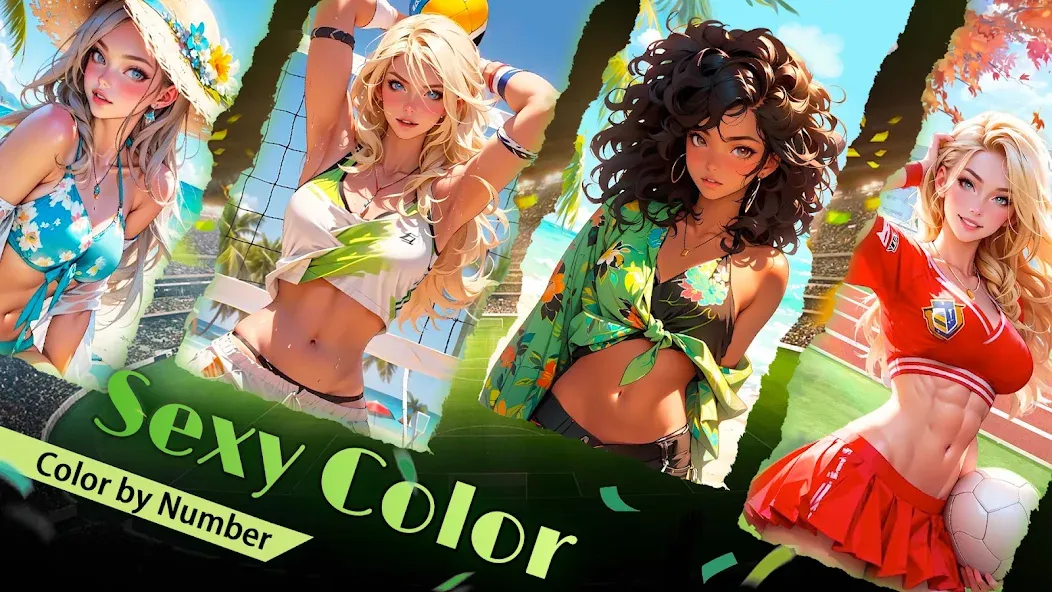 Скачать взлом Adult Sexy Coloring Games  [МОД Бесконечные монеты] — полная версия apk на Андроид screen 3