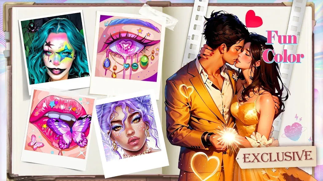 Взломанная Fun Color:Happy Coloring games  [МОД Много монет] — полная версия apk на Андроид screen 4