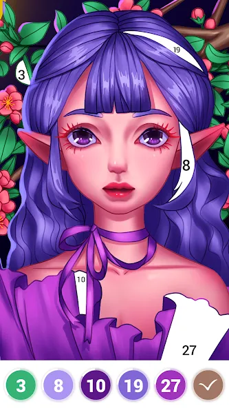 Скачать взлом Art Coloring — Color by Number  [МОД Все открыто] — стабильная версия apk на Андроид screen 1