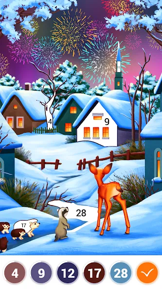 Скачать взлом Art Coloring — Color by Number  [МОД Все открыто] — стабильная версия apk на Андроид screen 2