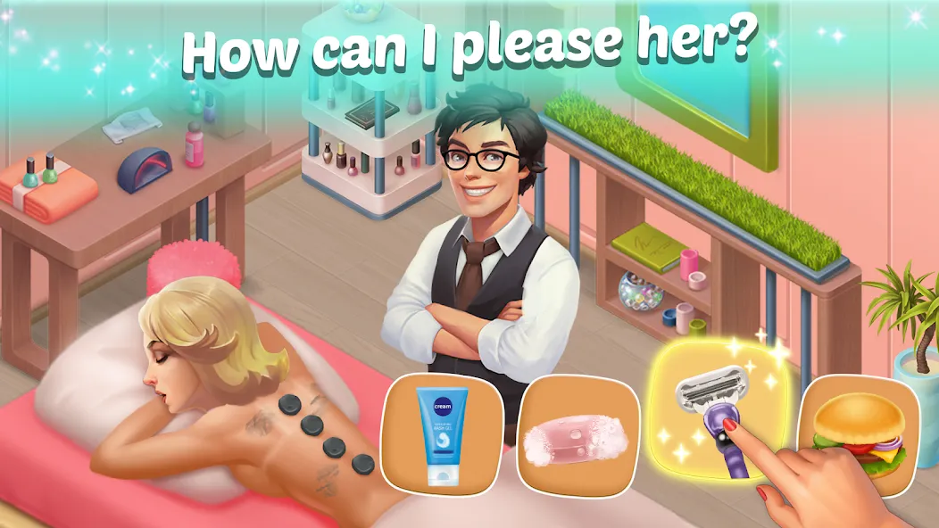 Взлом Family Hotel: love & match-3 (Фэмели Отель)  [МОД Много денег] — стабильная версия apk на Андроид screen 1