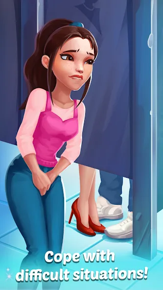Взлом Family Town: Match-3 Makeover (Фэмили Таун)  [МОД Бесконечные деньги] — последняя версия apk на Андроид screen 3