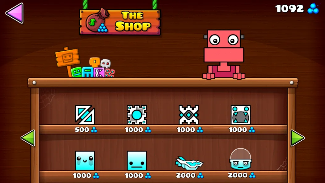 Взломанная Geometry Dash World (Геометри Дэш Ворлд)  [МОД Unlocked] — последняя версия apk на Андроид screen 3