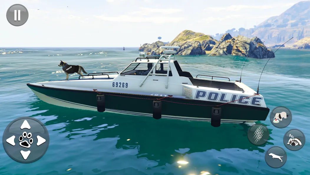 Скачать взлом Toby Police Dog Sim: Dogs Game  [МОД Много денег] — последняя версия apk на Андроид screen 2