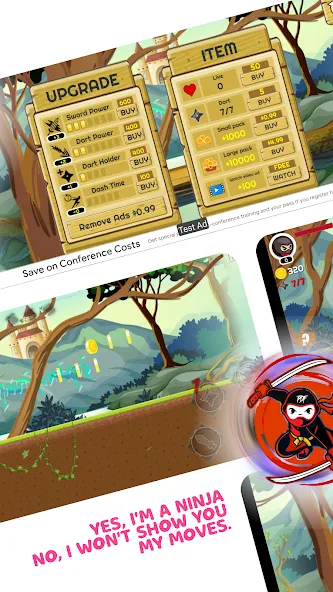 Скачать взлом Ninja Jumper — Hero PDF (Ниндзя Джампер)  [МОД Unlocked] — стабильная версия apk на Андроид screen 5