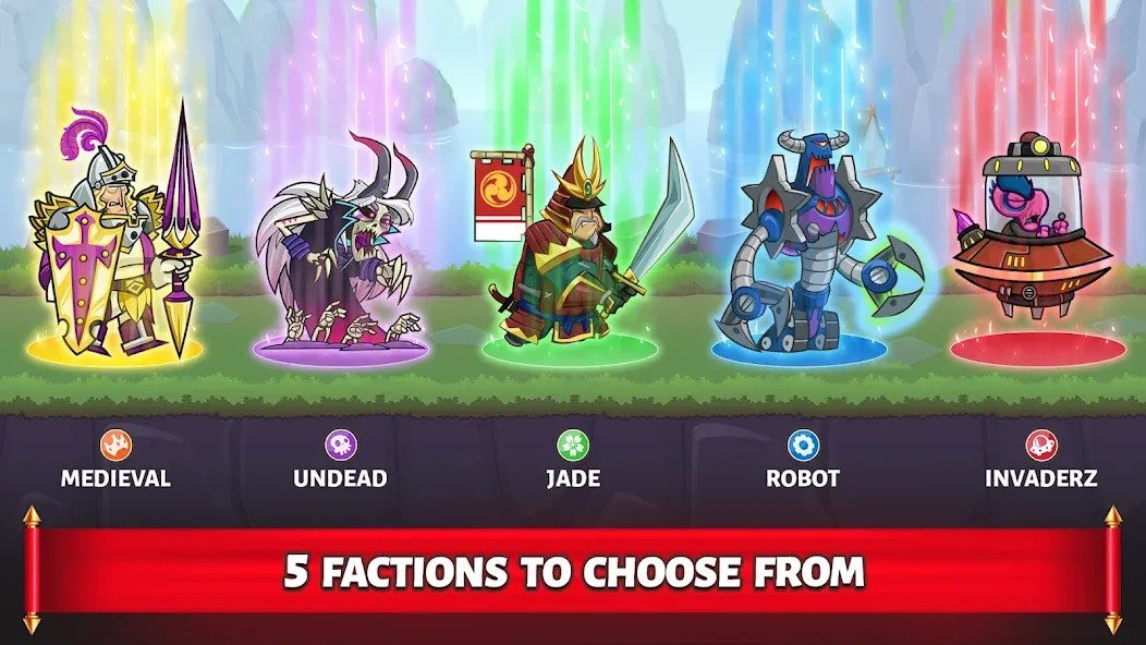 Взломанная Tower Conquest: Tower Defense  [МОД Unlimited Money] — полная версия apk на Андроид screen 3