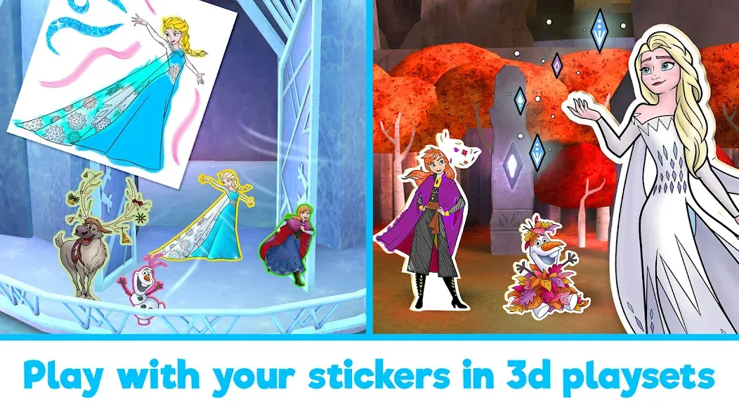 Взлом Disney Coloring World (Дисней)  [МОД Unlocked] — стабильная версия apk на Андроид screen 3