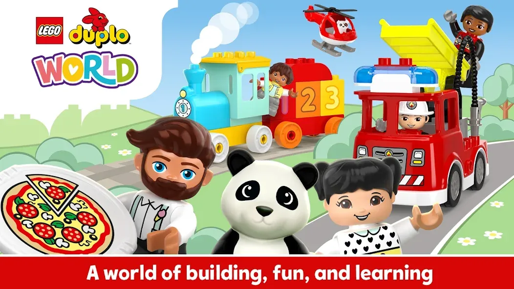 Взломанная LEGO® DUPLO® WORLD (ЛЕГО ДУПЛО МИР)  [МОД Unlimited Money] — стабильная версия apk на Андроид screen 1