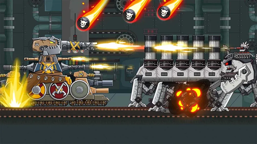 Скачать взлом Tank Arena Steel Battle (Танковая Арена Стальное Сражение)  [МОД Unlimited Money] — последняя версия apk на Андроид screen 1