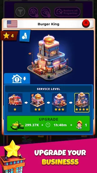 Скачать взлом Geopoly: Tycoon NFT Idle Game (ГЕОПОЛИ Реал)  [МОД Меню] — полная версия apk на Андроид screen 2
