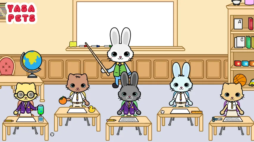 Скачать взлом Yasa Pets School (Яса Петс Скул)  [МОД Menu] — полная версия apk на Андроид screen 2