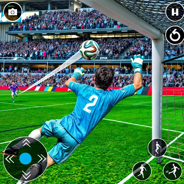 Скачать взломанную Soccer Games Football 2022  [МОД Меню] — полная версия apk на Андроид screen 1