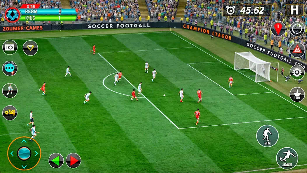 Скачать взломанную Soccer Games Football 2022  [МОД Меню] — полная версия apk на Андроид screen 3