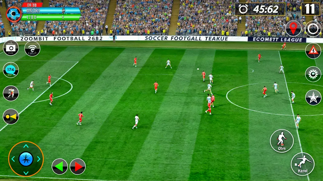 Скачать взломанную Soccer Games Football 2022  [МОД Меню] — полная версия apk на Андроид screen 4