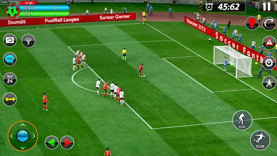 Скачать взломанную Soccer Games Football 2022  [МОД Меню] — полная версия apk на Андроид screen 5